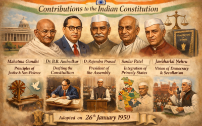 ಸಂವಿಧಾನ ರಚನೆಗಾಗಿ ಮಹನೀಯರು ನೀಡಿದ ಕೊಡುಗೆಗಳು