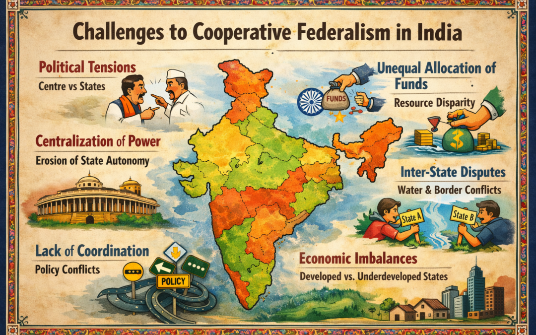 ಭಾರತದಲ್ಲಿನ ಸಹಕಾರಾತ್ಮಕ ಸಂಯುಕ್ತ ವ್ಯವಸ್ಥೆಯ ಸವಾಲುಗಳು