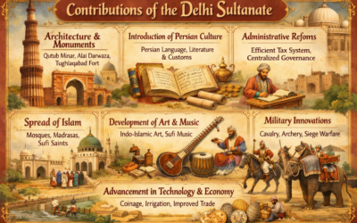 ದೆಹಲಿ ಸುಲ್ತಾನರ ಕೊಡುಗೆಗಳು