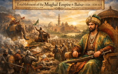ಮೊಗಲ್ ಸಾಮ್ರಾಜ್ಯದ ಸ್ಥಾಪನೆ ಮತ್ತು ಬಾಬರ್ (ಕ್ರಿ.ಶ. 1526-1530)