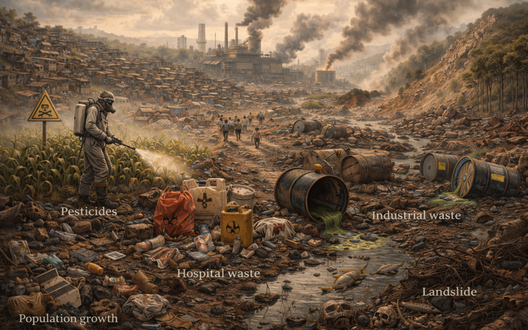 ಮಣ್ಣಿನ ಮಾಲಿನ್ಯದ ಕಾರಣಗಳು ಅಥವಾ ಮೂಲಗಳು