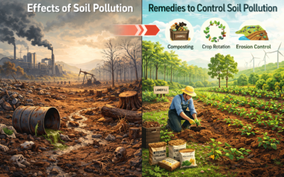 ಮಣ್ಣಿನ ಮಾಲಿನ್ಯದ ಪರಿಣಾಮಗಳು ಮತ್ತು ನಿಯಂತ್ರಿಸುವ ನಿವಾರಣೋಪಾಯಗಳು