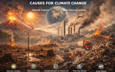 ವಾಯುಗುಣದ ಬದಲಾವಣೆಗೆ ಕಾರಣಗಳು