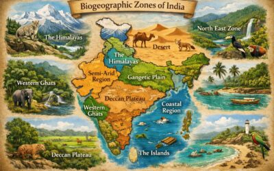 ಭಾರತದ ಜೈವಿಕ ಭೌಗೋಳಿಕ ವಲಯಗಳು
