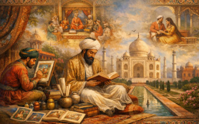 ಕಲೆ, ಸಾಹಿತ್ಯ ಮತ್ತು ವಾಸ್ತುಶಿಲ್ಪಕ್ಕೆ ಮೊಘಲ್ ಕೊಡುಗೆಗಳು